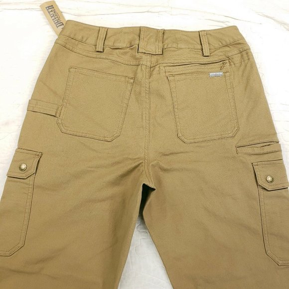 Duluth DuluthFlex Fire Hose Relaxed Cargo Pants Curvesetter Waistband Sz 14x31 - Picture 7 of 9